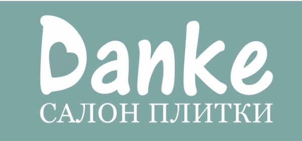 Логотип компании Danke, Салон плитки
